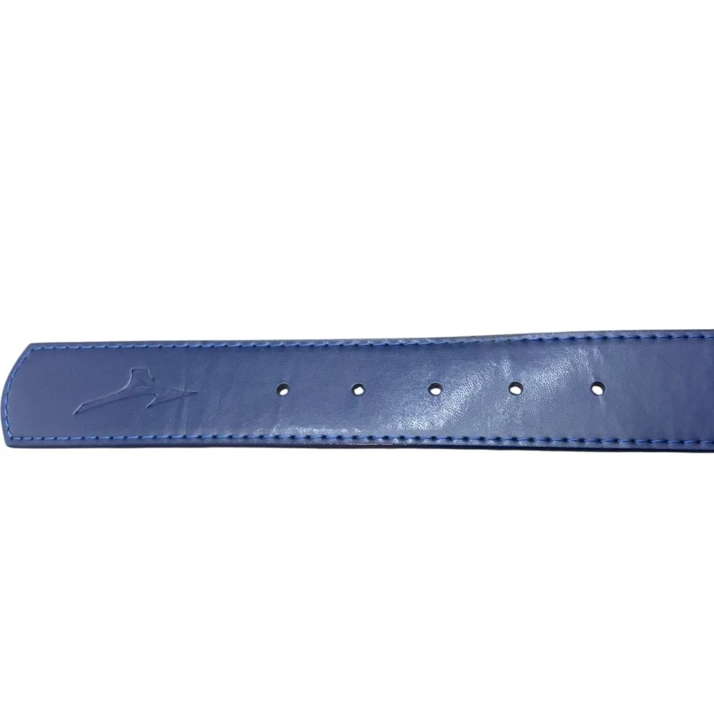 NWT Mizuno Classic Belt Long Royal Blue Cut To Fit Baseball Belt One Size